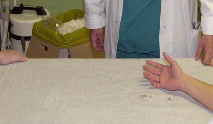 amputazione parziale del braccio