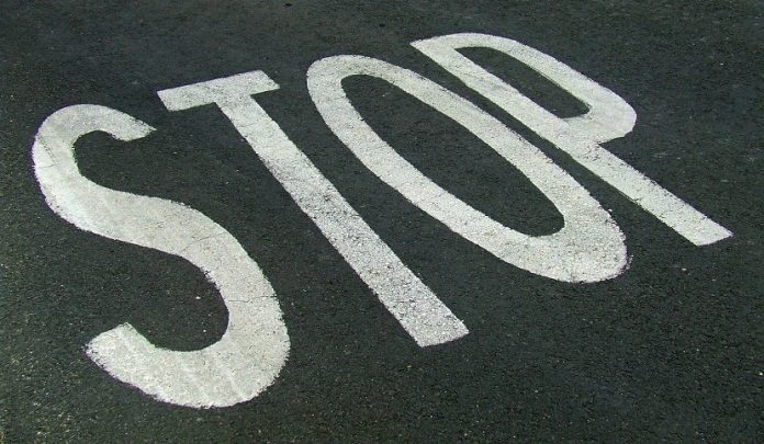 mancato rispetto del segnale di stop