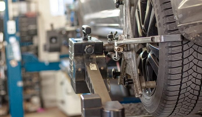 riparazione del veicolo