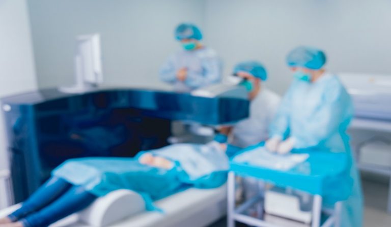 Asportazione cataratta occhio sinistro e complicanze